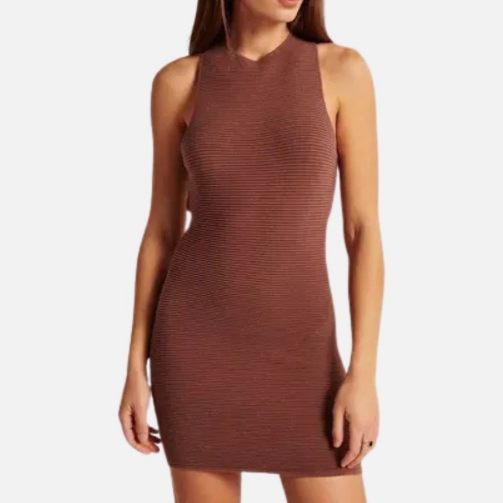 Abercrombie & Fitch Scuba Knit Mini Dress